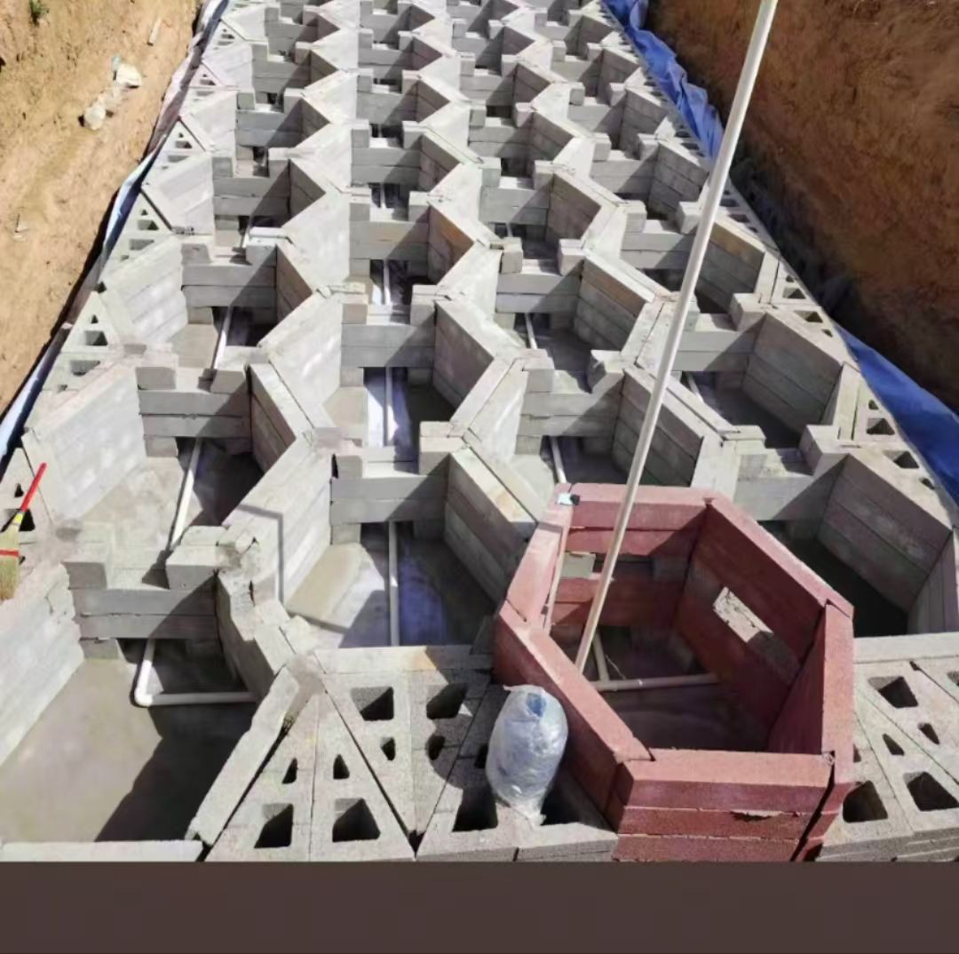 硅砂雨水收集池施工图片 硅砂雨水收集池施工图片