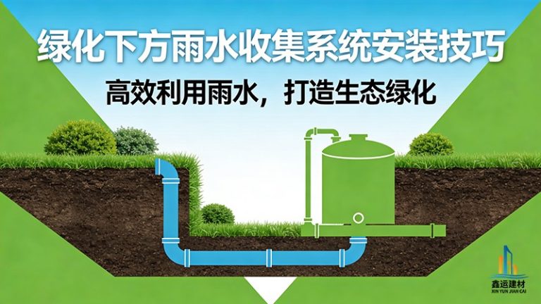 绿化下方雨水收集系统安装技巧（干货分享）