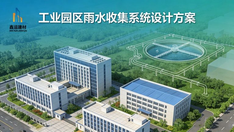 工业园区雨水收集系统设计方案，实现节水降本