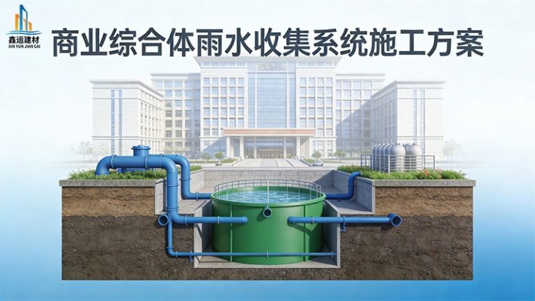 商业综合体雨水收集系统施工方案，打造绿色建筑标杆