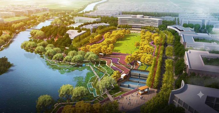 解析北京大学新校区海绵校园建设：雨水收集如何与景观水系完美融合？
