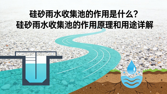 硅砂雨水收集池的作用是什么?硅砂雨水收集池的作用原理和用途详解