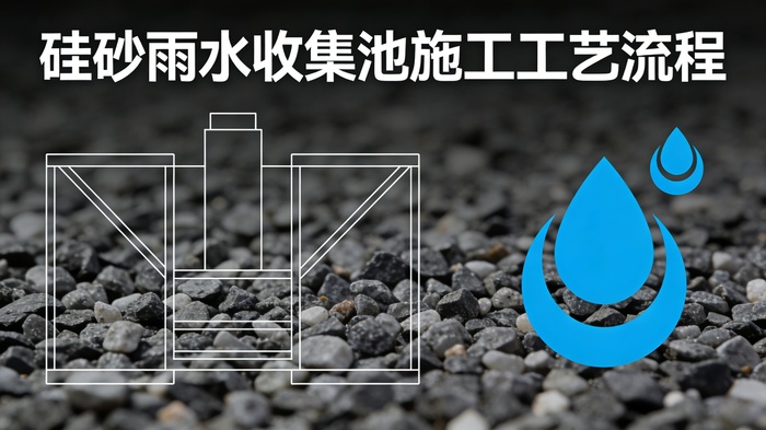 硅砂雨水收集池施工工艺流程_硅砂模块雨水收集池施工步骤详解