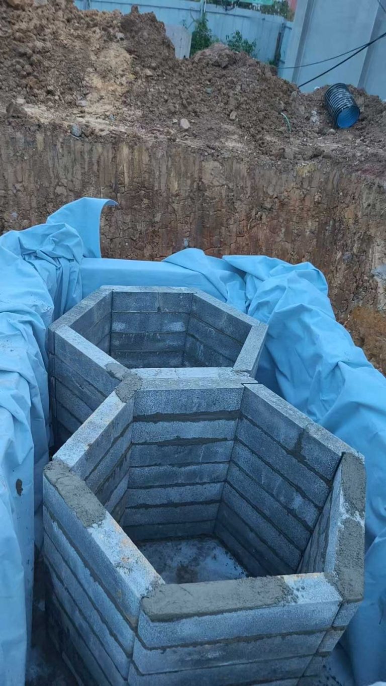 【案例分享】义乌上佛路加油站10m³硅砂雨水收集与净化调蓄池工程