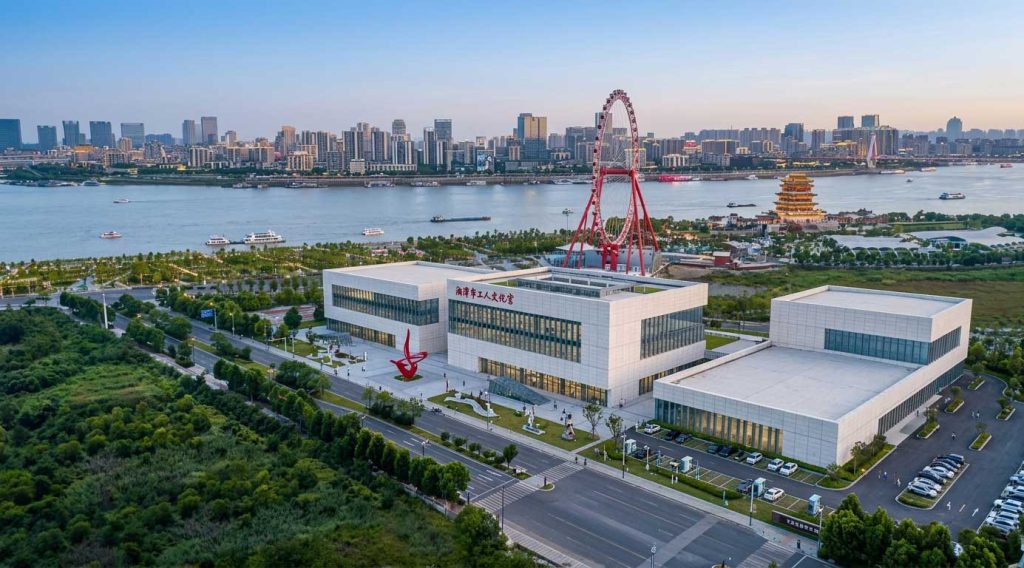 湘潭工人文化宫:现代化的公共文化场馆建筑群及海绵工程景观
