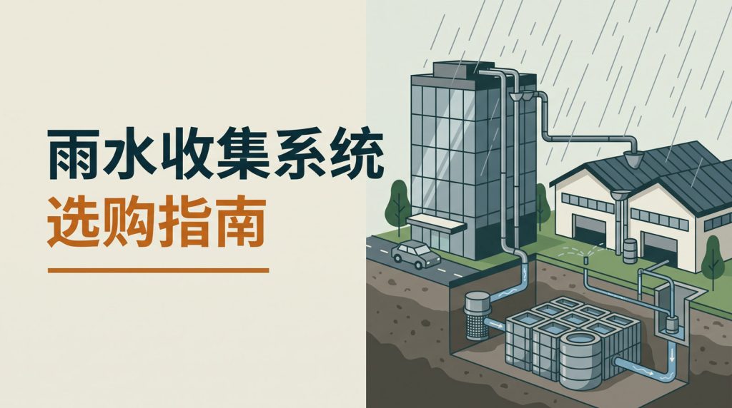 雨水收集系统好坏主要看什么?工程选购与验收核心指标全解析
